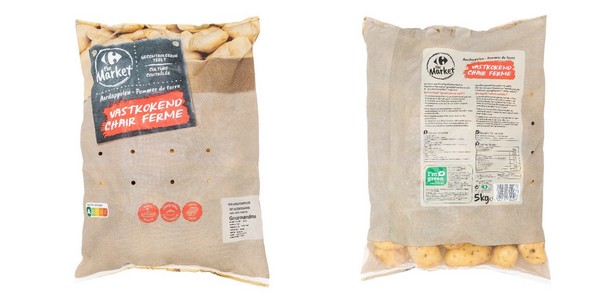 zonsopkomst Schilderen Twinkelen Carrefour kiest voor aardappelaanbod 100% recycleerbare folie"