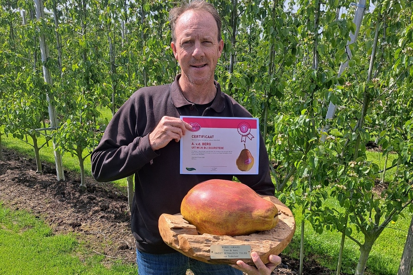 "Stevige marktpositie Sweet Sensation peren wederom bewezen"