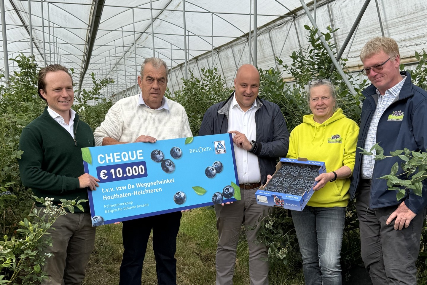 "Met de grote concurrentie is het belangrijk je te onderscheiden in blauwe bessen"