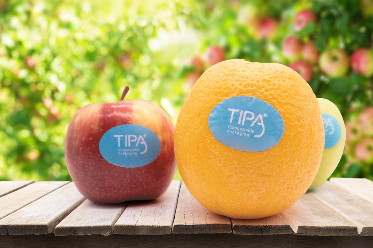 TIPA launches compostable produce labels in Europe