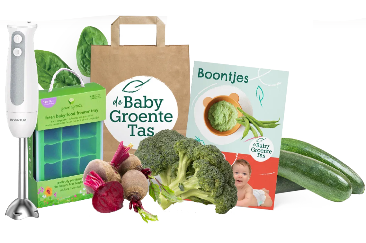 Ook in Zeewolde gratis groentetassen voor gezinnen met baby’s