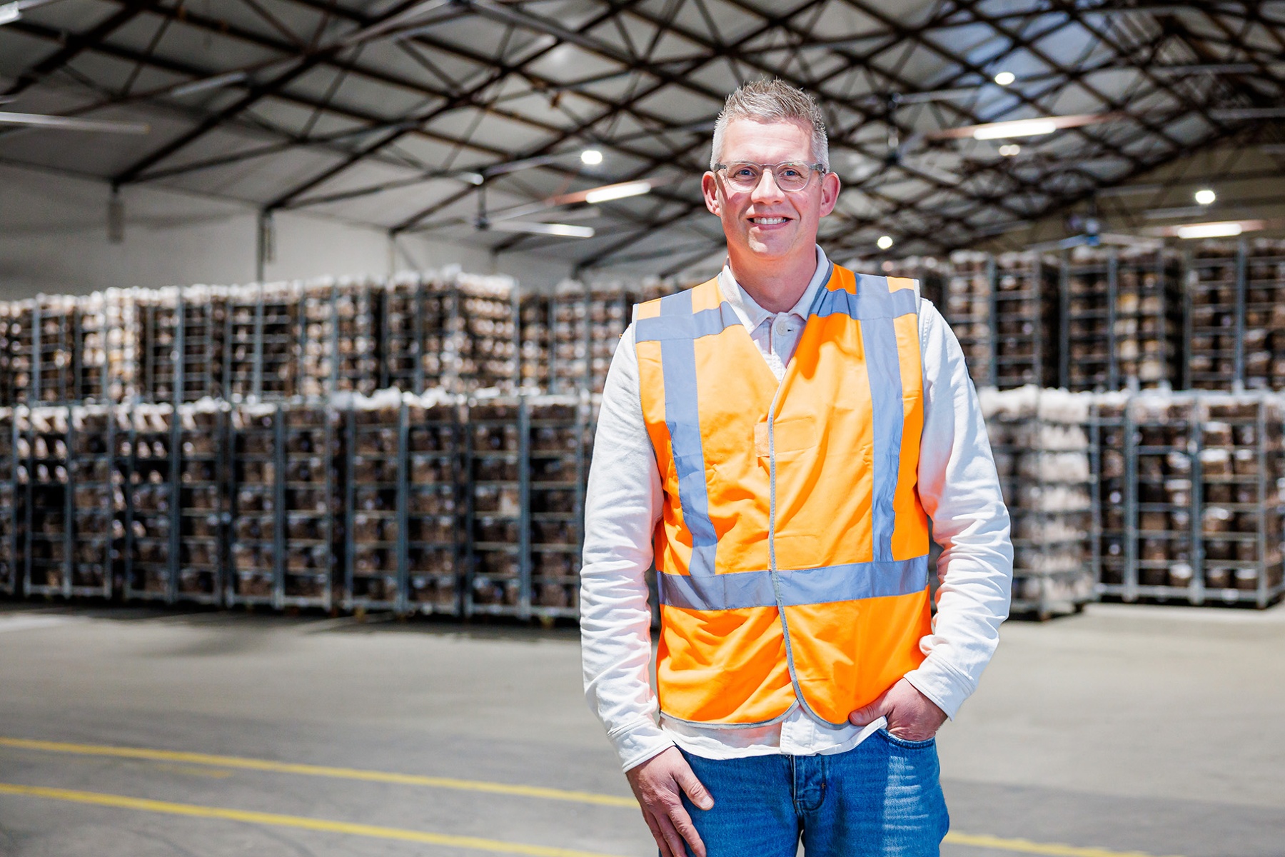 Paddenstoelenteler vangt piekperiode op met tijdelijke koeloplossing