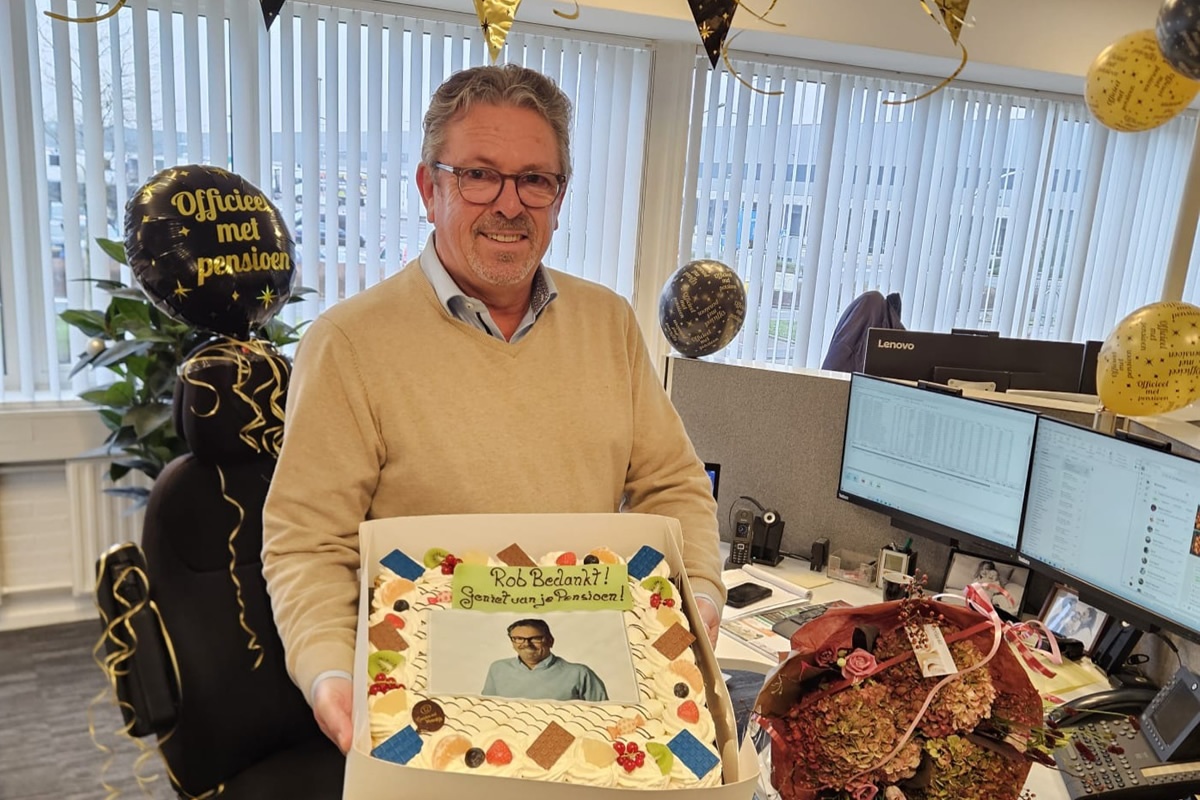 Rob van den Hout (Frukar) met pensioen