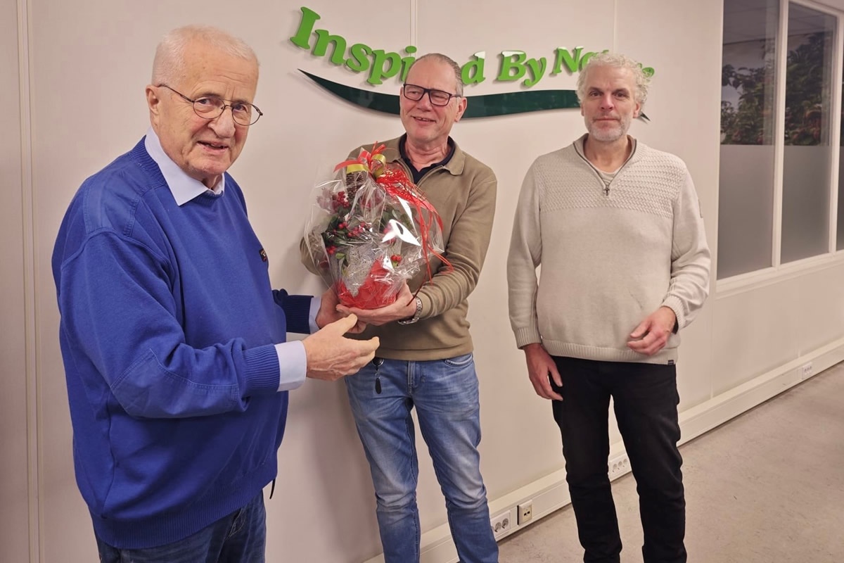 Wout Werner 20 jaar werkzaam bij Groda AGF