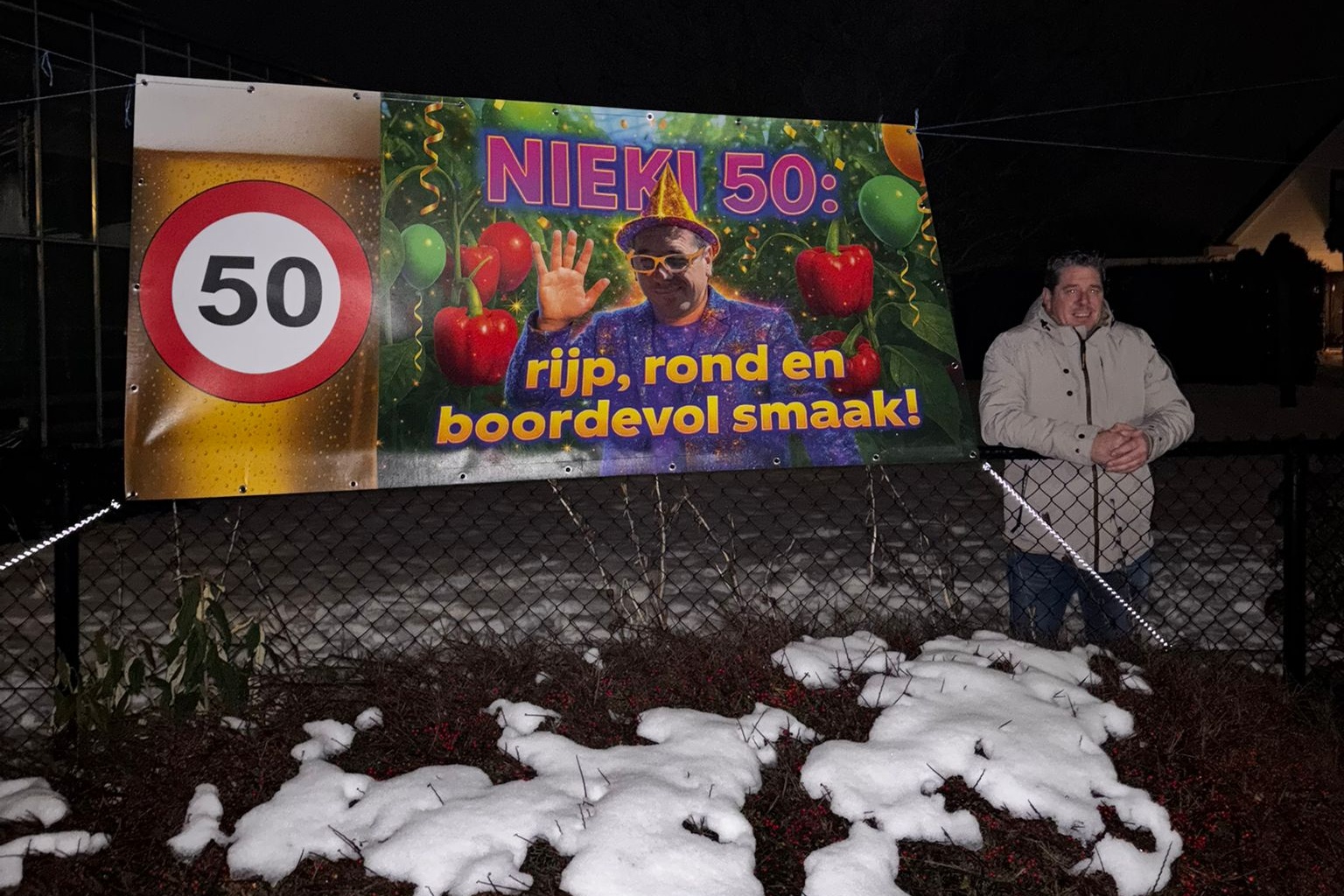 Nieki van der Burg (So Unique Paprika's) 50 jaar geworden