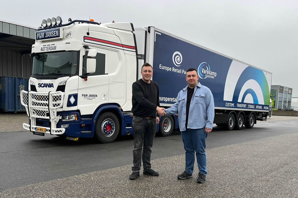 ERP-trailer brengt kleur op het Handelscentrum