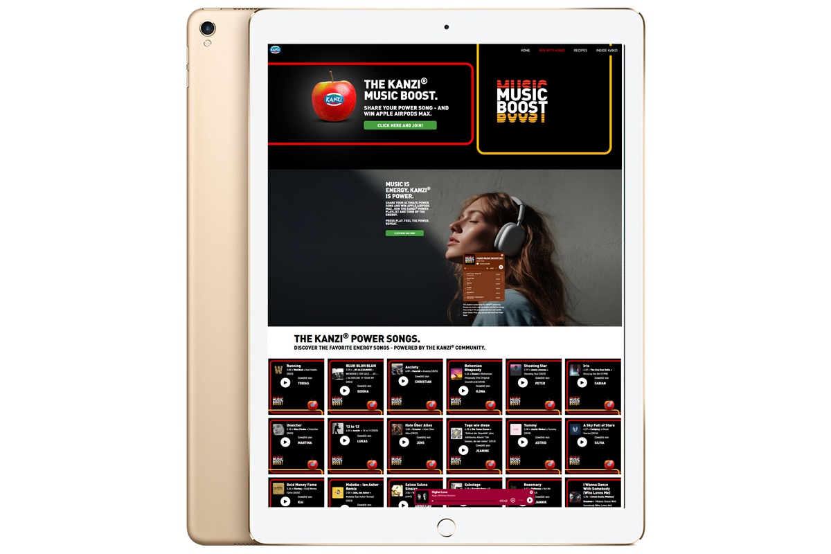 Kanzi zet muziek centraal in nieuwe consumentenactivatie voor Europese campagne