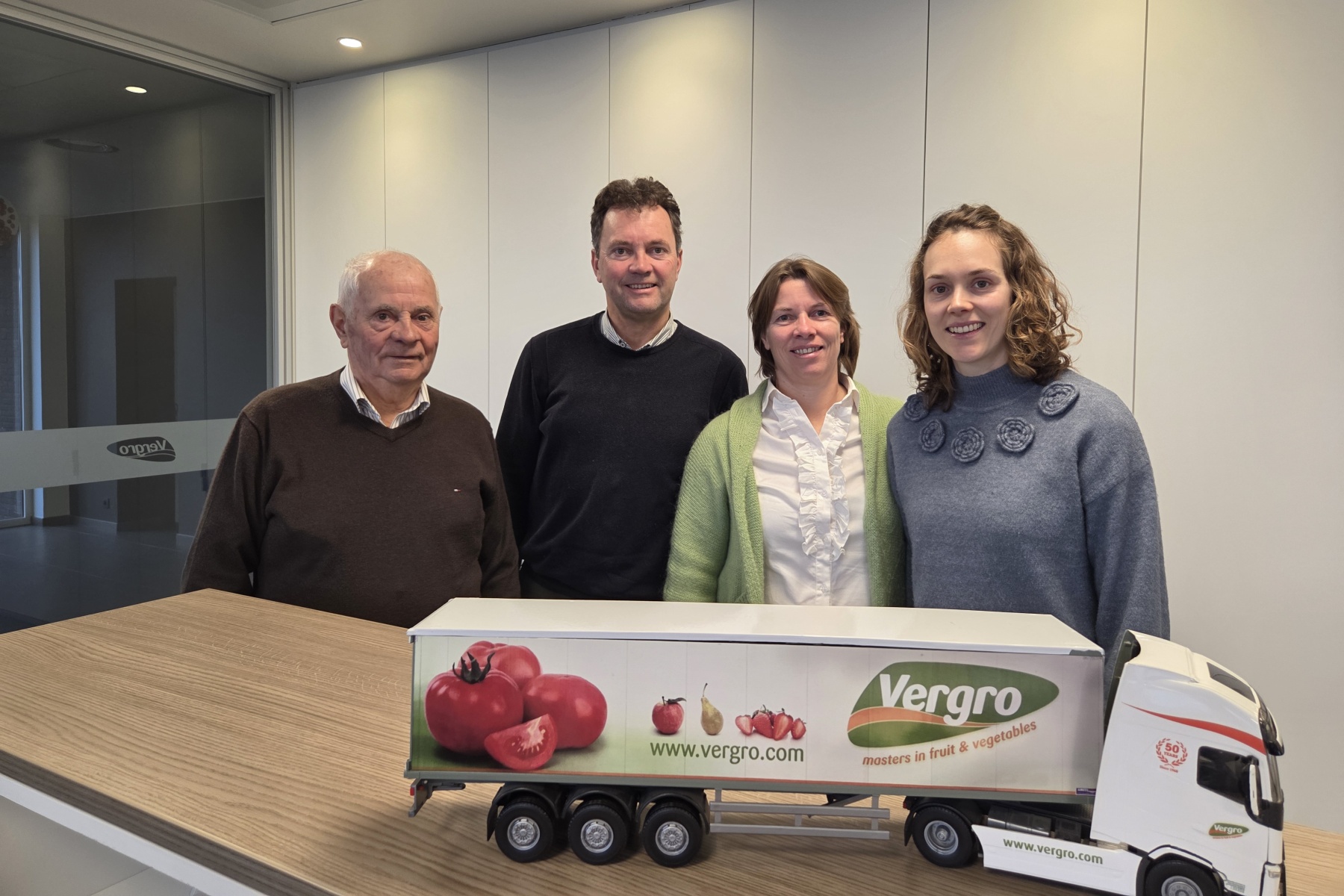 Drie generaties gevierd bij feestavond Vergro