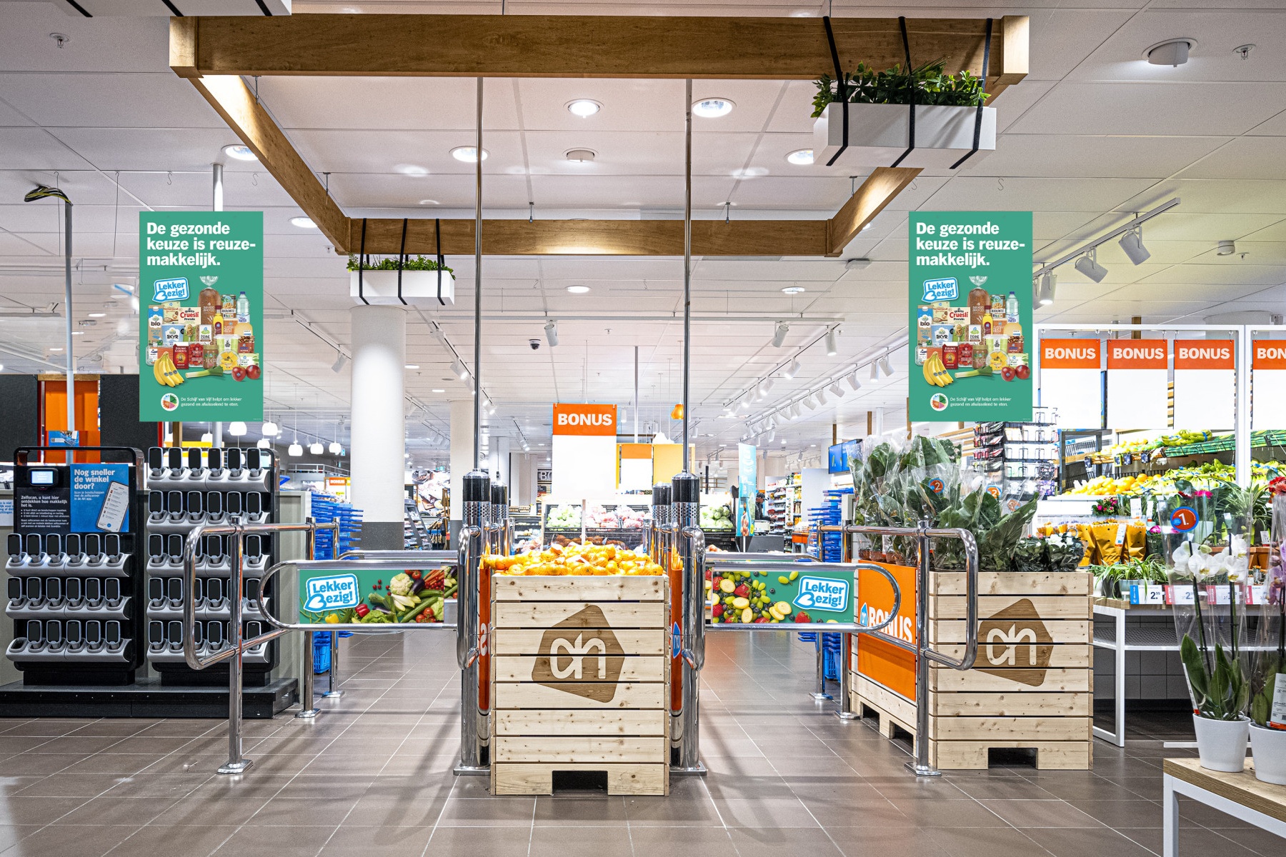 Albert Heijn zet sterker in op Schijf van Vijf en test met gezond kassaplein
