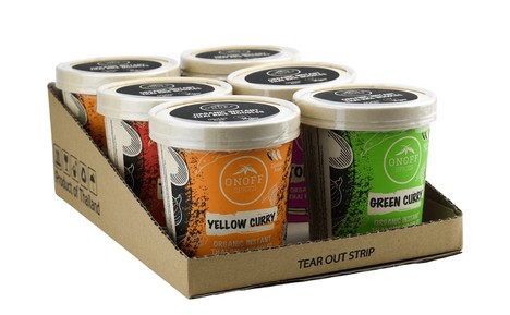 Bamboe Verpakking Organic Instant Thai Rice Noodles Is Veilig