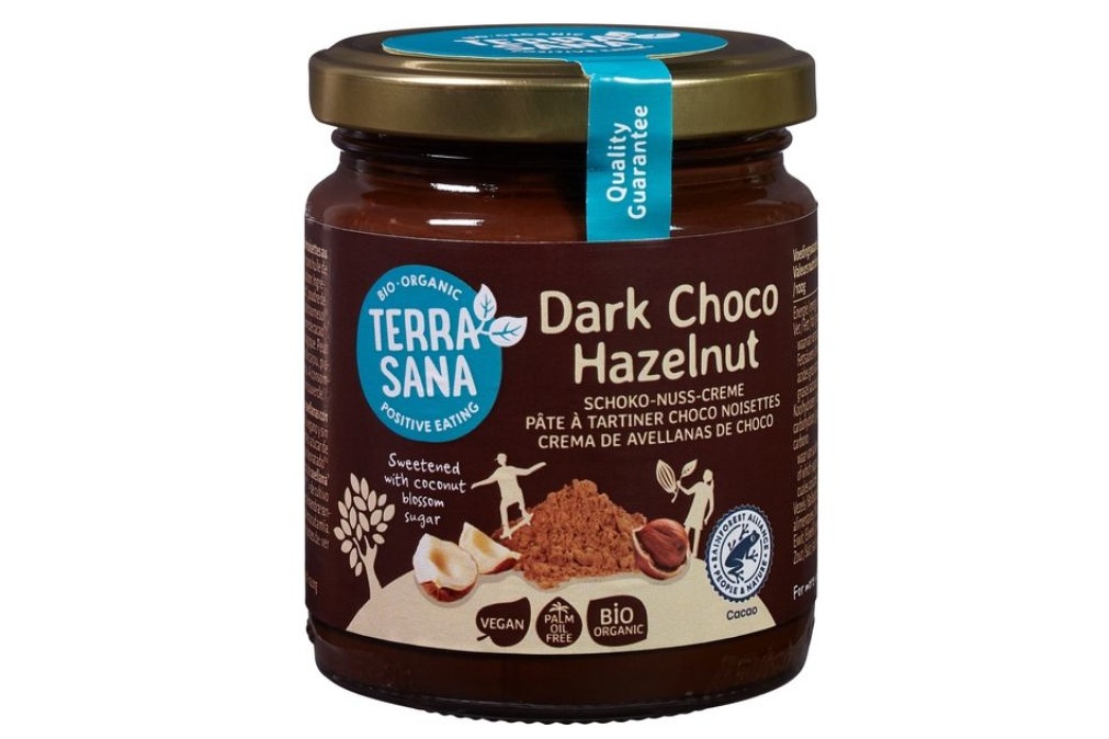 Terugroeping biologische choco-hazelnootpasta TerraSana