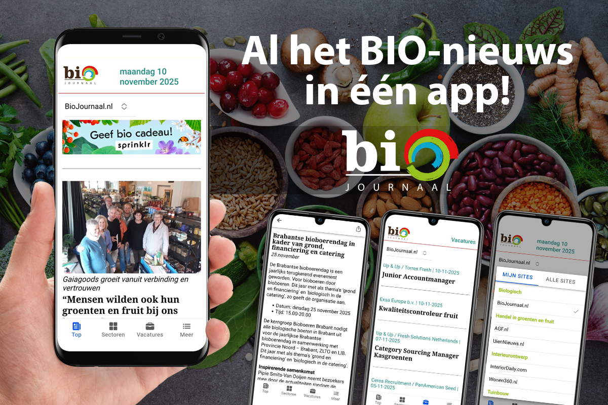 BioJournaal lanceert app als aanvulling op website en nieuwsbrief