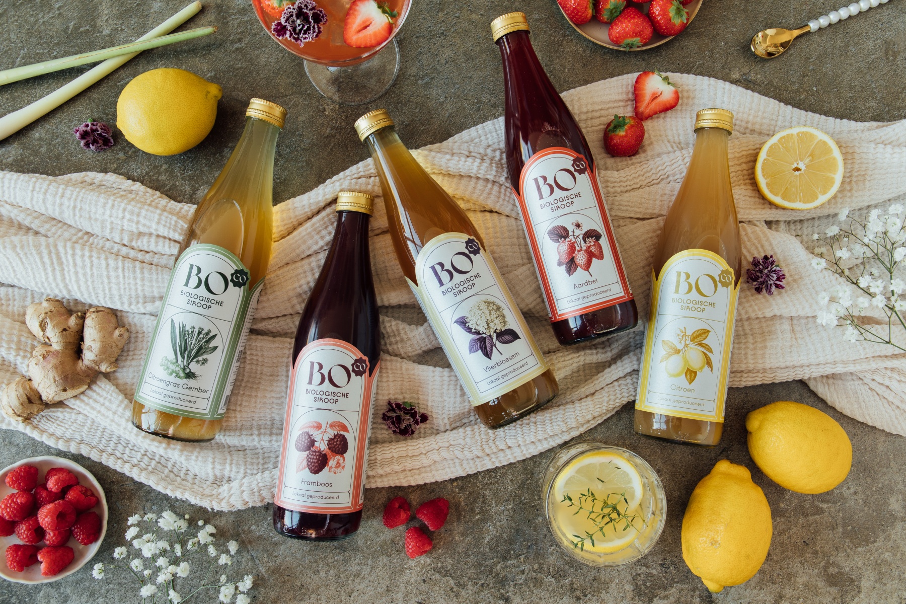Nieuw Nederlands merk Bo&Co lanceert lokaal geproduceerde biologische siropen