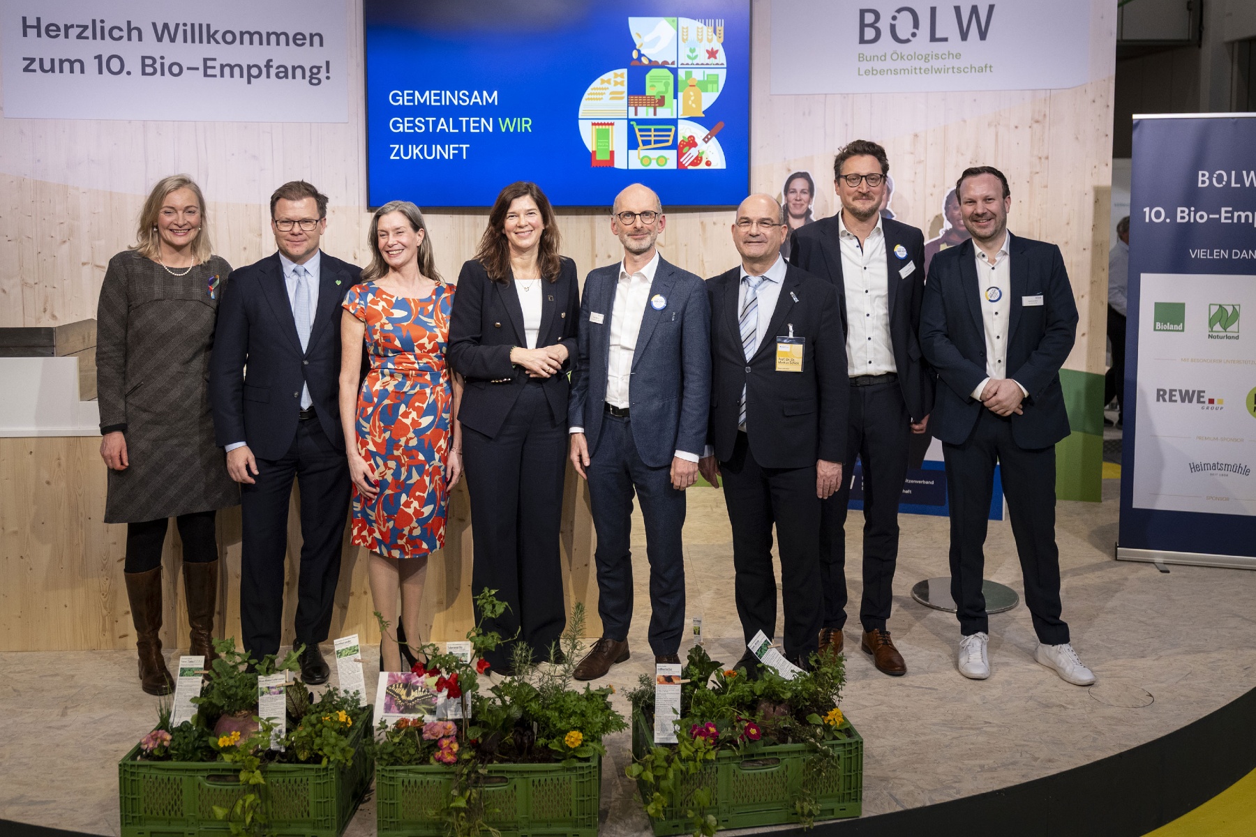 Conflict over milieunormen en genetische modificatie tijdens bio-receptie in Berlijn