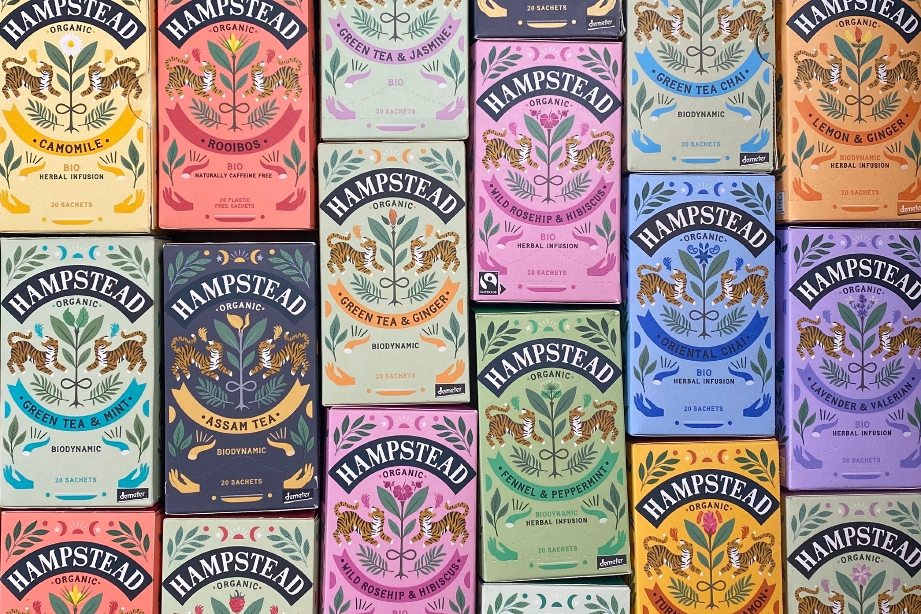 Hampstead Tea breidt aanbod biologische thee in Nederland uit