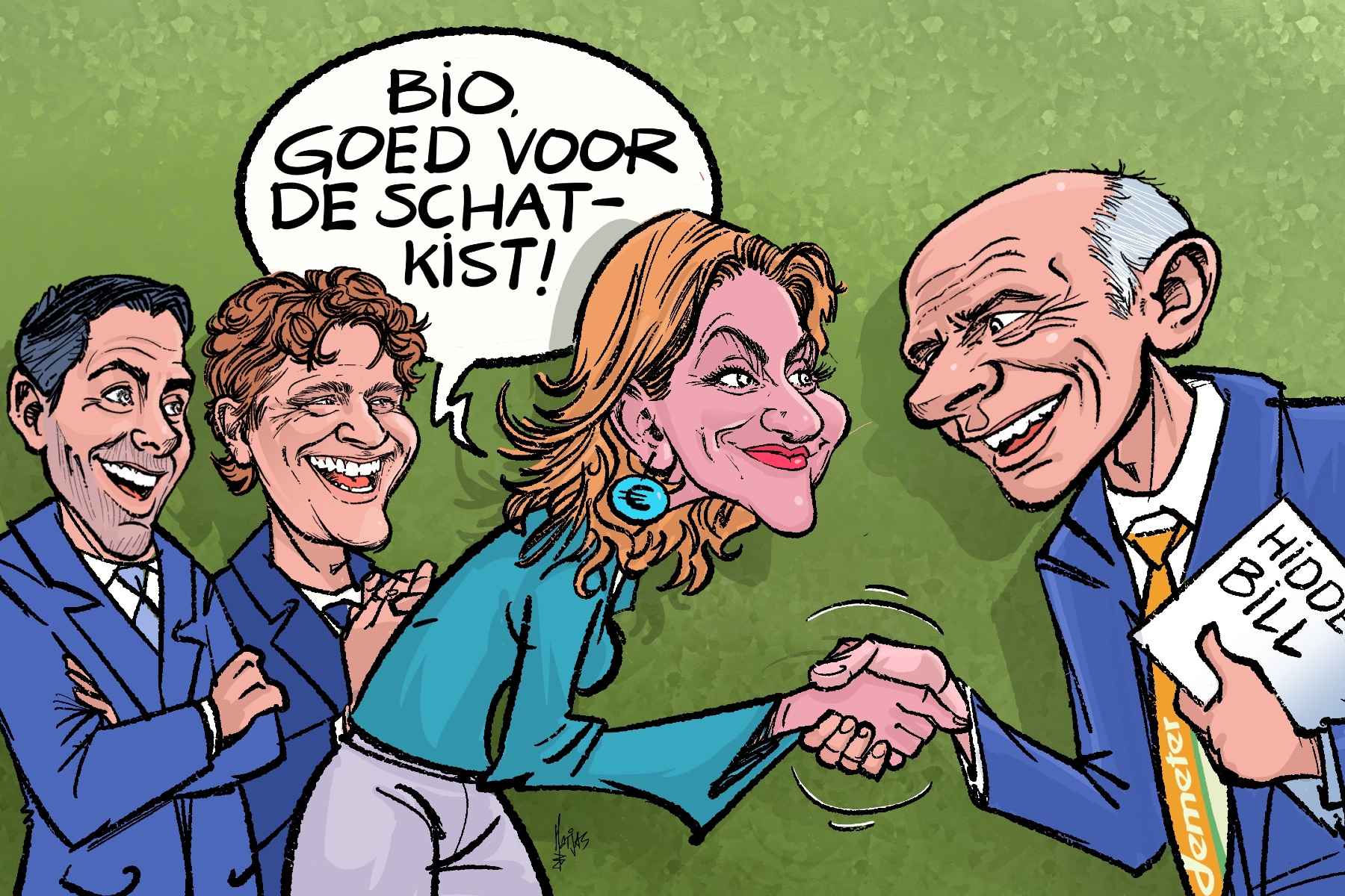 Satirische ‘benoeming’ zet Bert van Ruitenbeek aan het denken