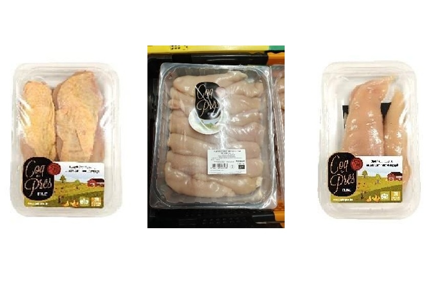 Terugroepactie biologische kipfilets wegens mogelijke metaalfragmenten