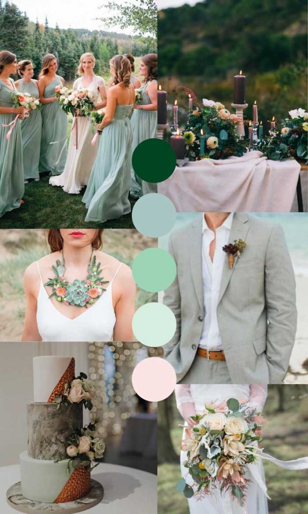 Biggest wedding color trends for 2020