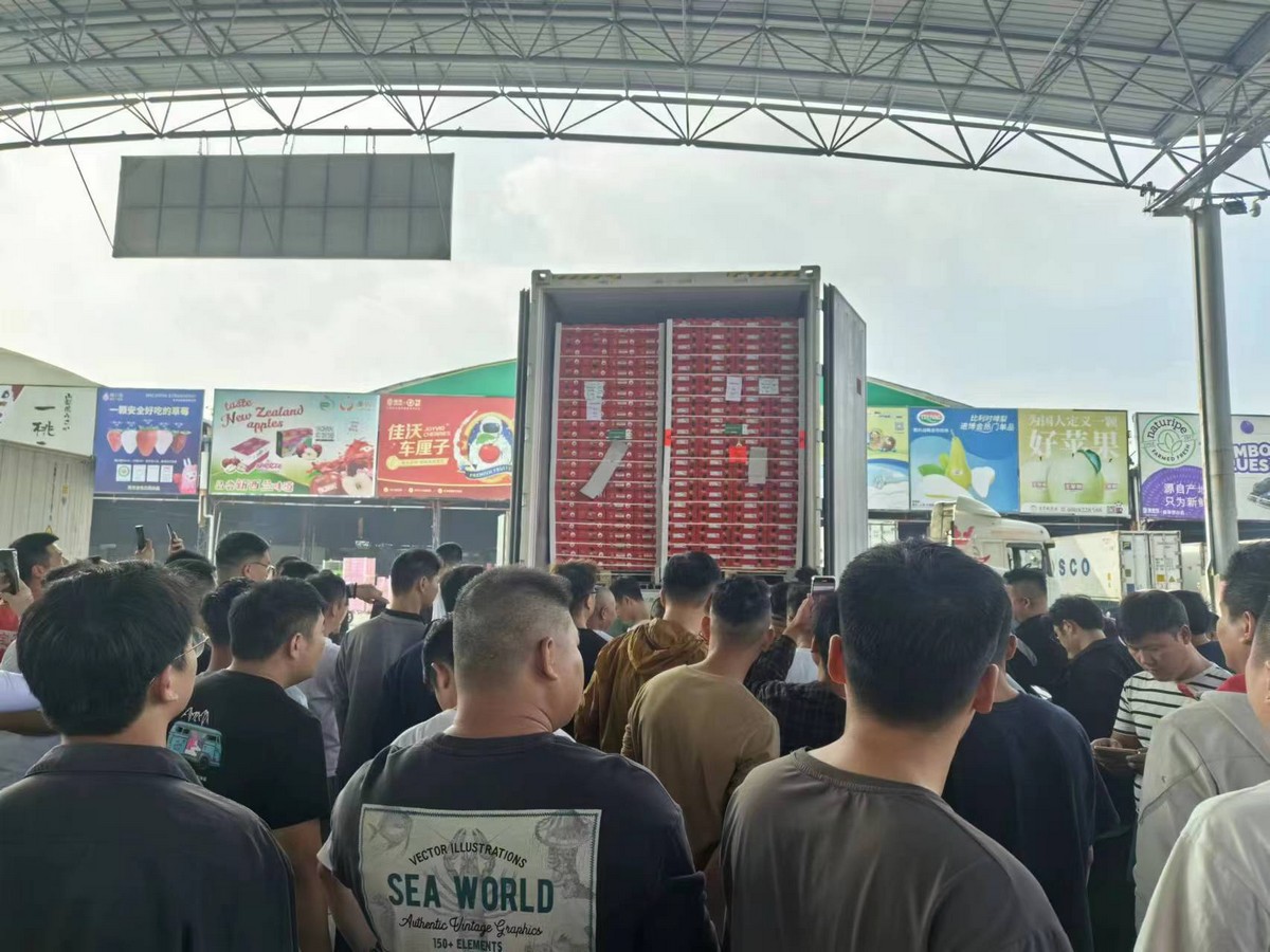 First "Cherry Express" of this season, the Cautín, arrived in Hong Kong - Vimarsana News