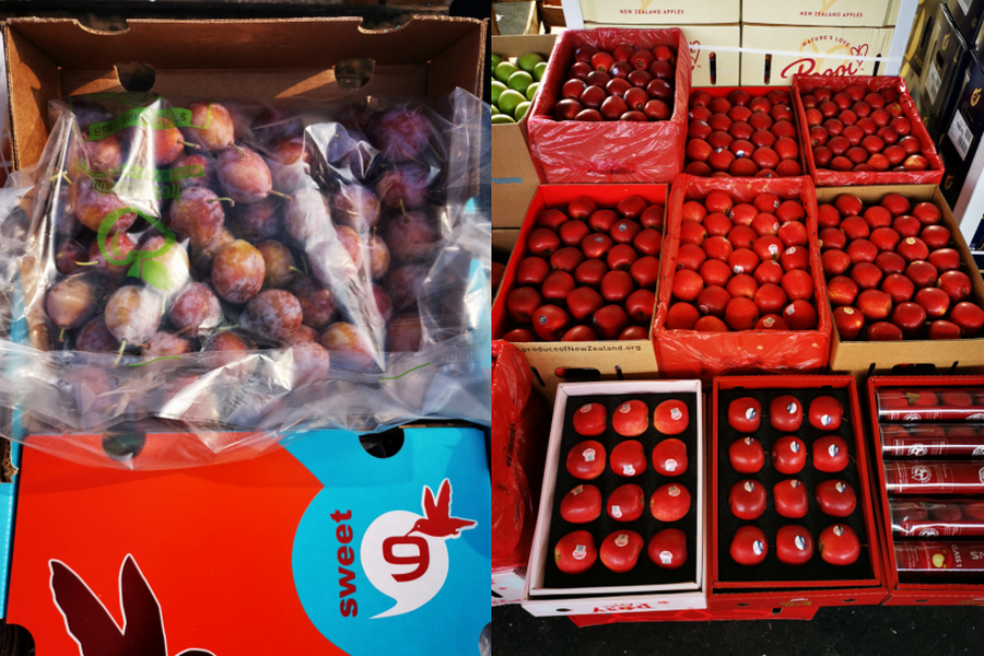 Цены на чилийские сливы растут, новозеландские яблоки дешевеют