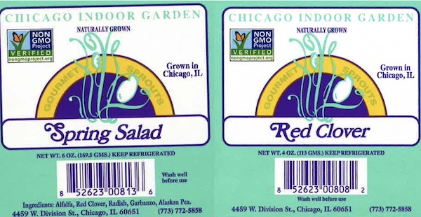 Chicago Indoor Garden Recalls All Products Containing Red Clover