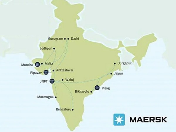 Maersk India records 43% growth in the exports rail movement of containerised cargo in 2021 - Vimarsana News