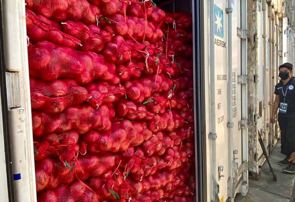 Philippines: Bureau of Customs finds P36 mln worth of smuggled onions from China - Vimarsana News