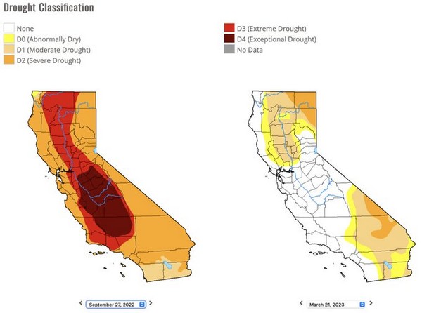 Florida's drought compared to California before and after storms - Vimarsana News