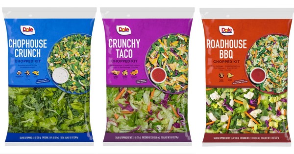 A Closer Look at DOLE® Chopped! Salad Kit Line