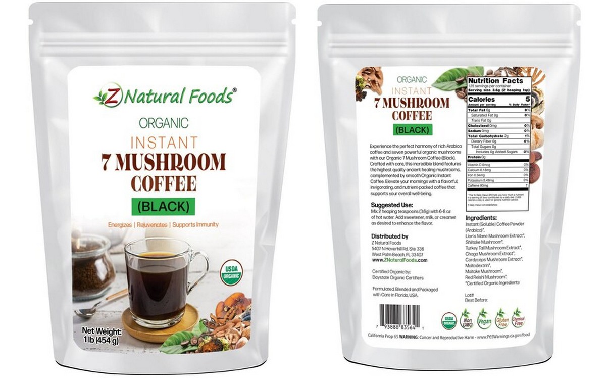 Z Natural Foods introduces new Organic Mushroom Coffee - Vimarsana News