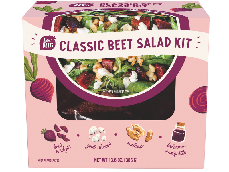 No more sad salads as Love Beets launches classic beet salad kit