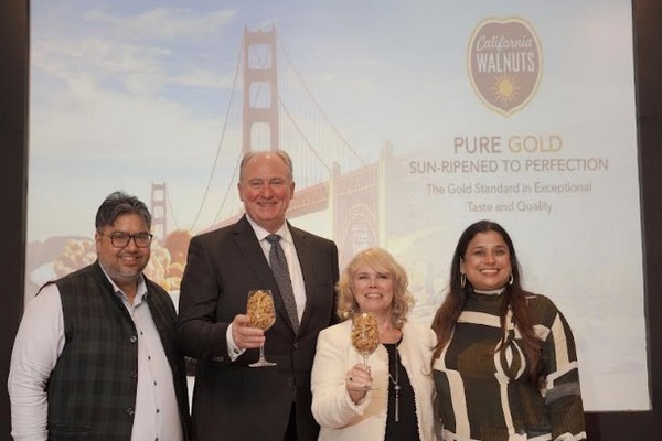 California Walnuts unveils Pure Gold Campaign in India - Vimarsana News