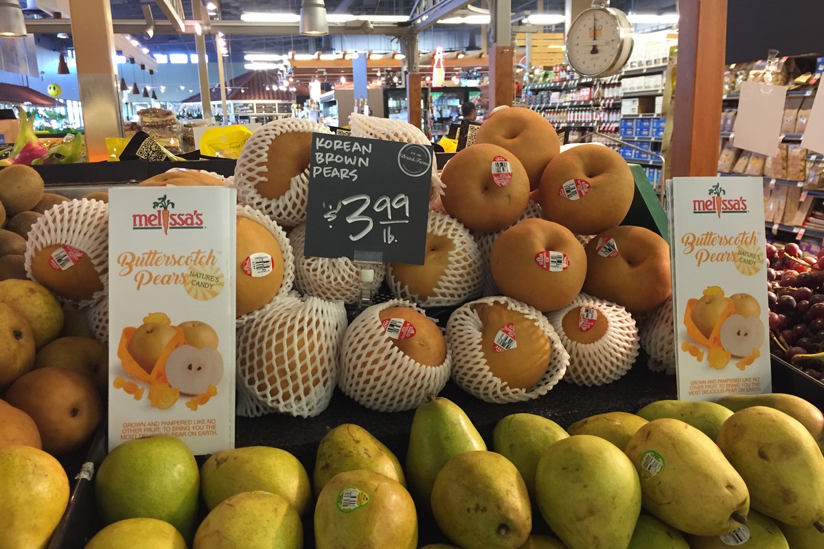 More imported Butterscotch pear supply this season