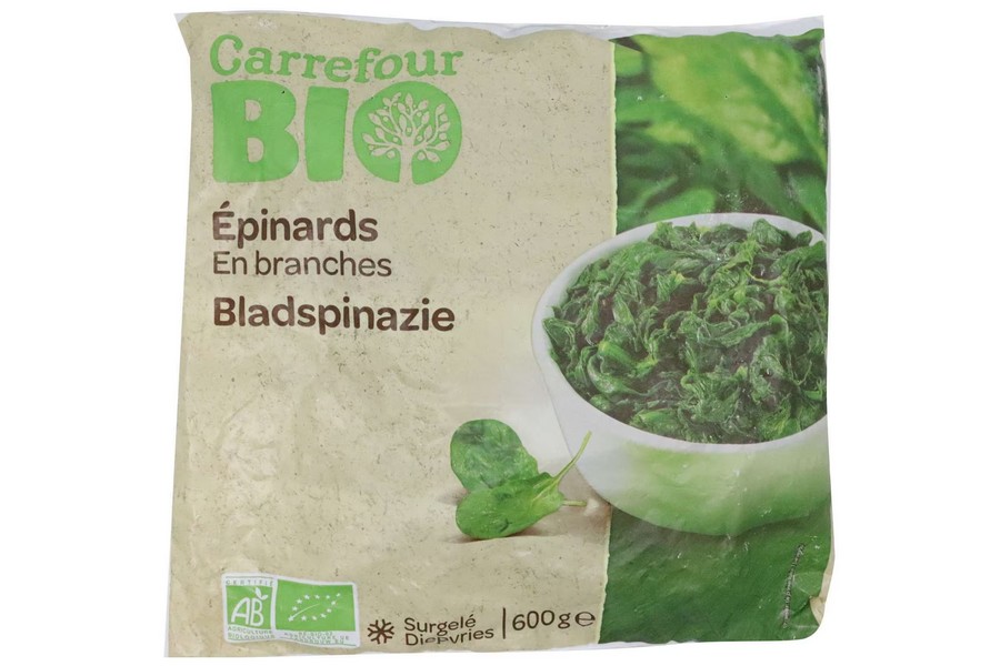 Rappel Conso recalls Carrefour Bio brand Epinards en branches Bio spinach product - Vimarsana News