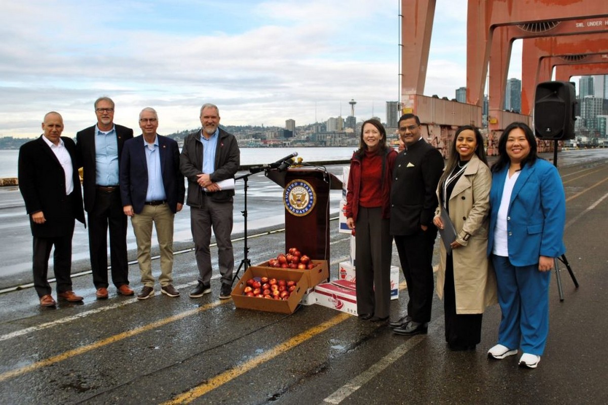 Celebrating a breakthrough in apple exports from the US to India - Vimarsana News