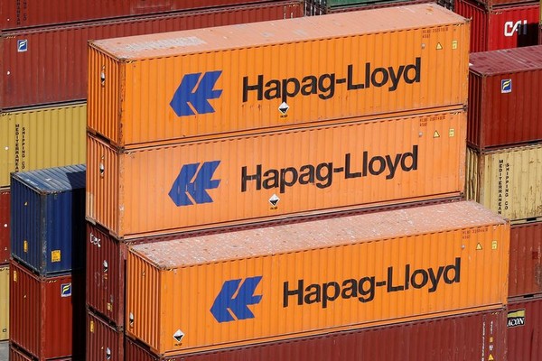 Hapag-Lloyd heeft het zwaar door verdubbeling containers China-VS