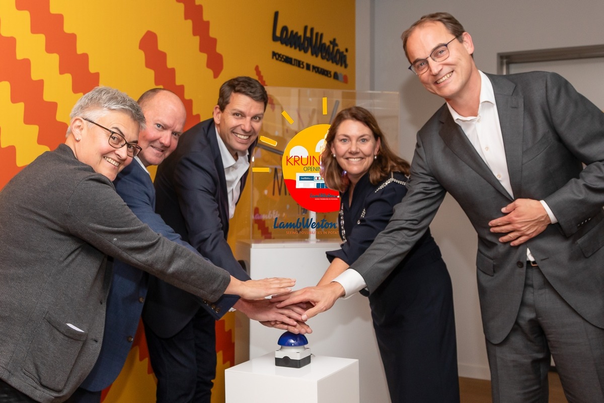 Lamb Weston opent nieuwe fabriek in Kruiningen