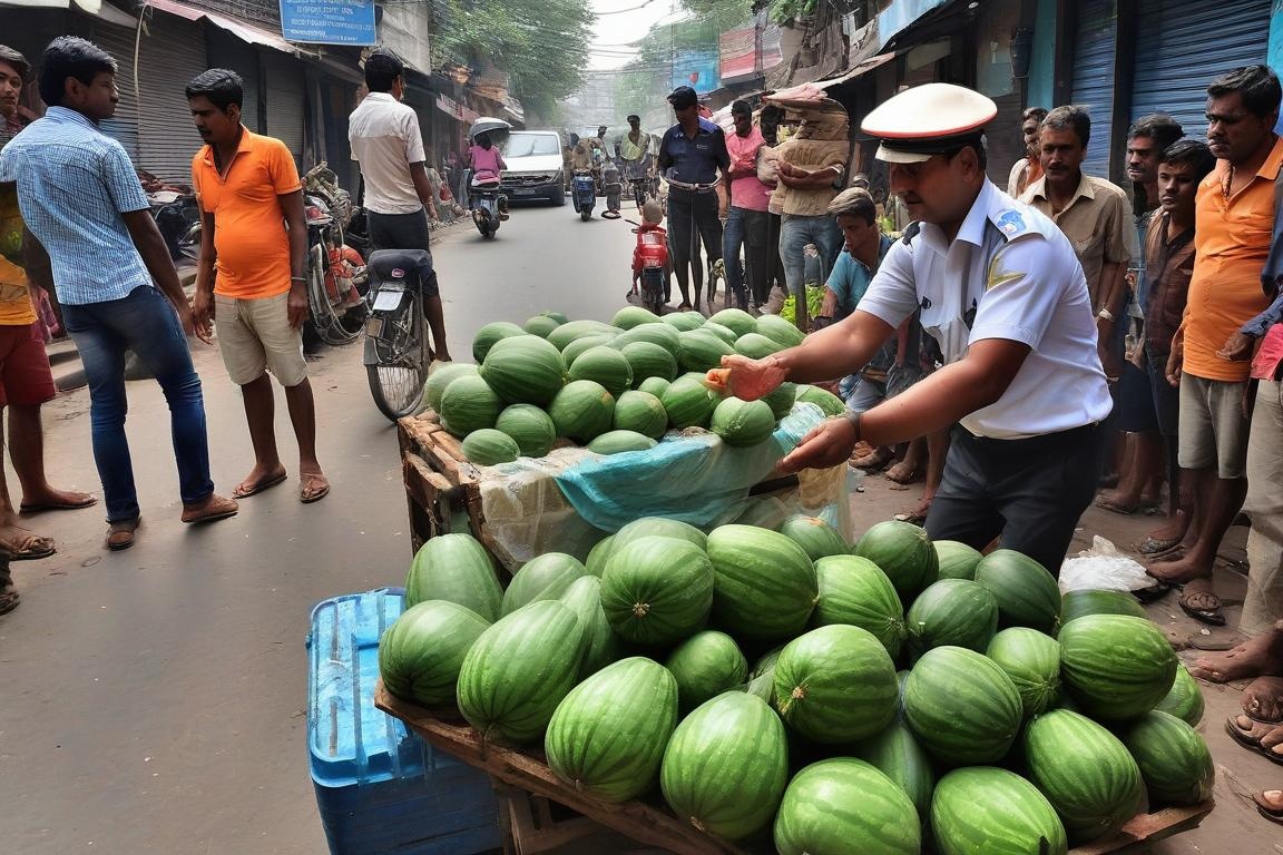Twee politieagenten geschorst voor niet betalen straatverkoper