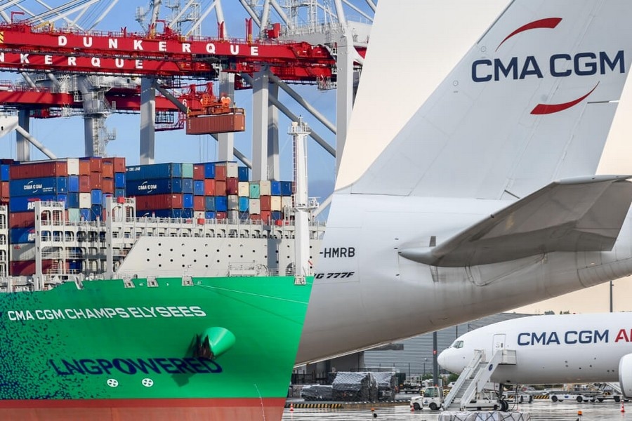 Выручка CMA CGM в 2025 году снизилась до $54,4 млрд