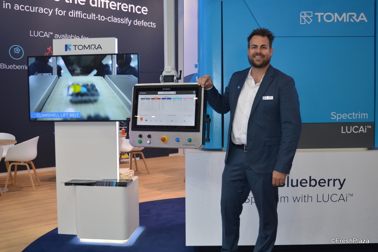 Nieuwe blauwe bessensorteerder speelt in op grotere rassen en jaarrond productie