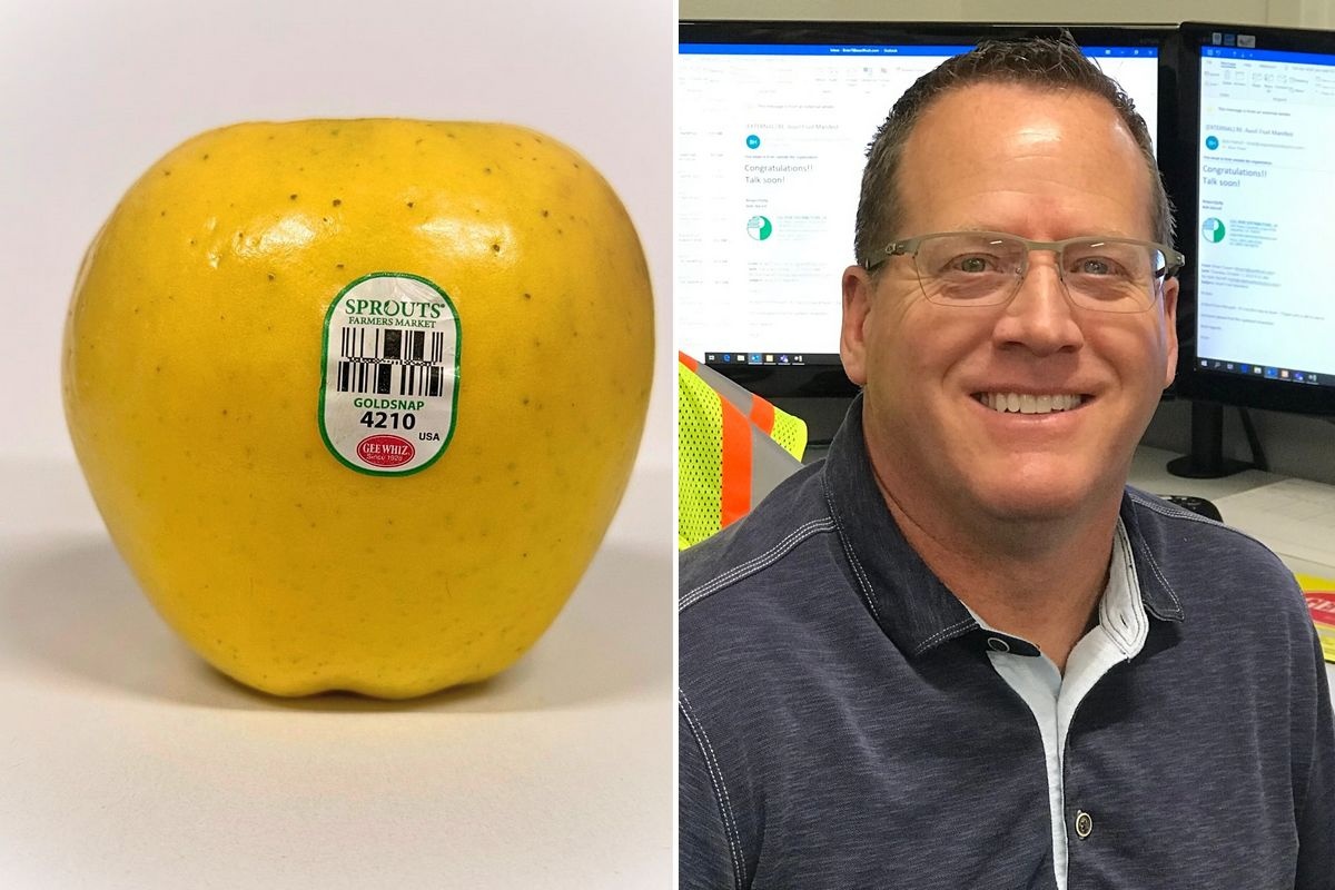 Новый сорт яблок Goldsnap представлен в США