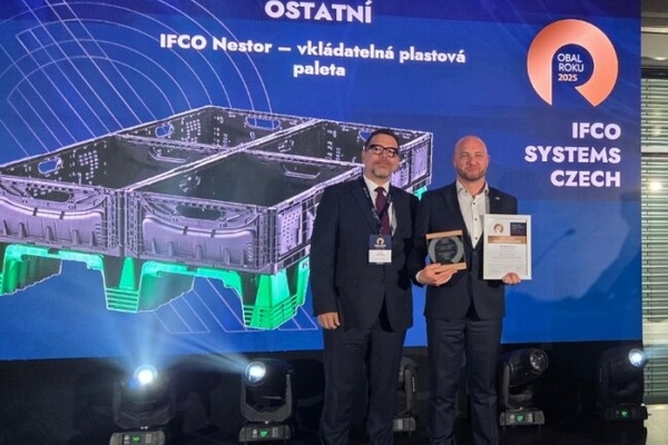 IFCO's reusable plastic pallet receives packaging award