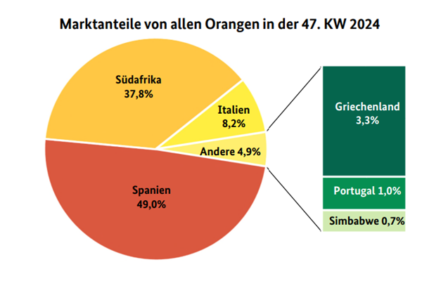 Spaans citrus domineert markt, maar Zuid-Afrika houdt druk op prijzen