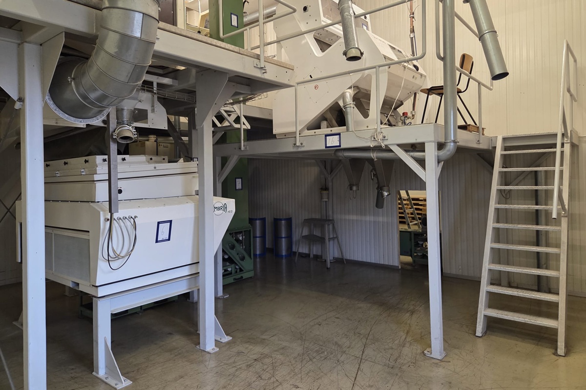 Online veiling van reinigings-, weeg- en verpakkingslijn voor bio-AGF