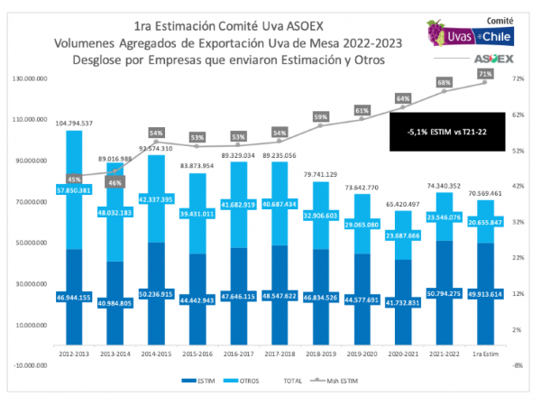 ASOEX Table Grape Committee presents Strategic Plan and first estimate for 2022-2023 campaign - Vimarsana News
