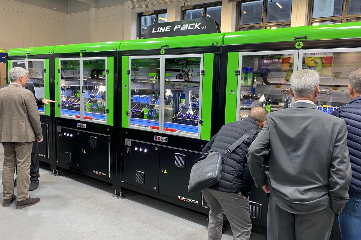 Nieuwe kersen-, dadel- en aspergesorteermachines op Fruit Logistica