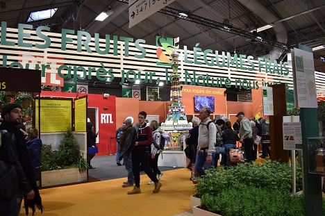 Les fruits et légumes frais au Salon de l'agriculture