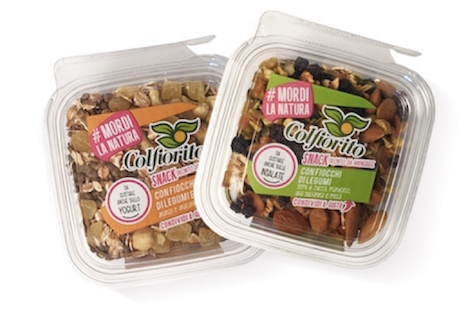 Fertitecnica Colfiorito Presenta La Sua Linea Premium Nel Segmento Degli Snack Salutistici