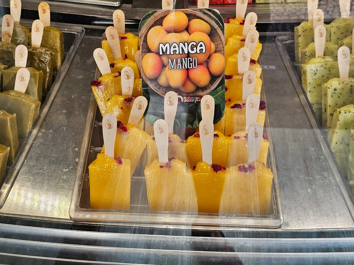 Siciliaanse mango's voor ijssalons
