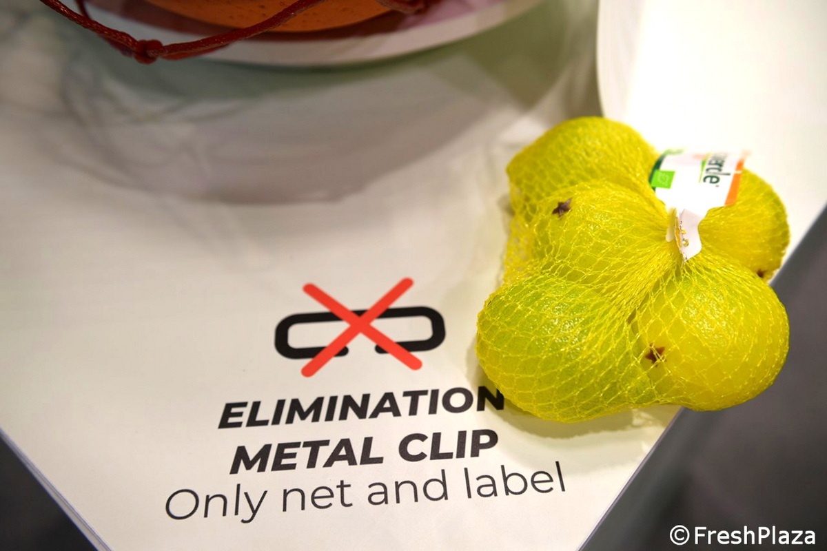 Nieuwe cliploze netverpakking van monomateriaal